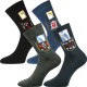 KAPSIK speciální pánské vtipné ponožky s prezervativem Boma
