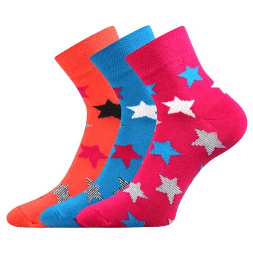 JANA dámské barevné ponožky - MIX 44