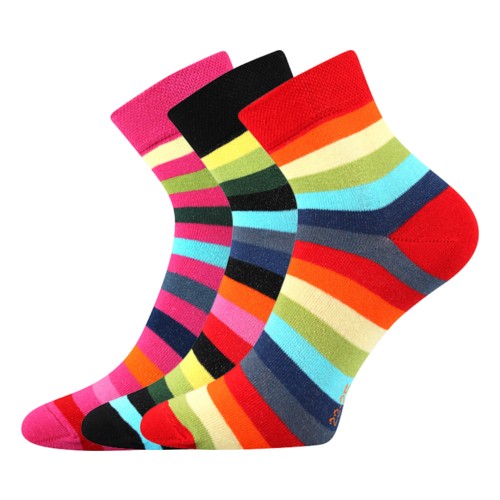 JANA dámské barevné ponožky - MIX 46