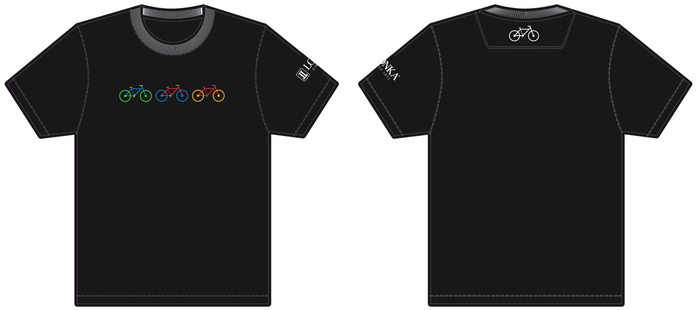 JOE t-shirt pánské funkční tričko Voxx - vzor BIKE