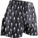 JACK boxers pánské bavlněné boxerky Voxx - vzor SKELETON