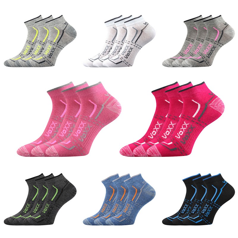 REX 11 sportovní kotníčkové ponožky Voxx