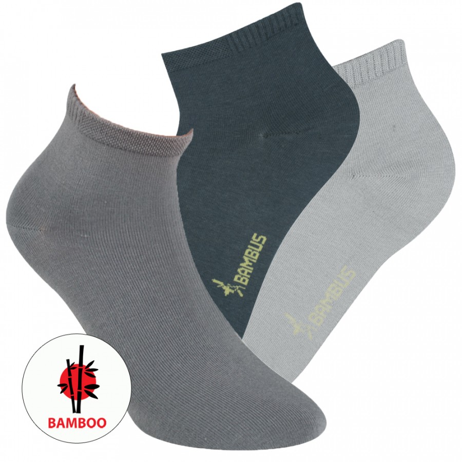 Kvalitní unisex bambusové kotníkové ponožky RS