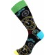 S-PATTE barevné ponožky HODINY - 1pár EXTRA