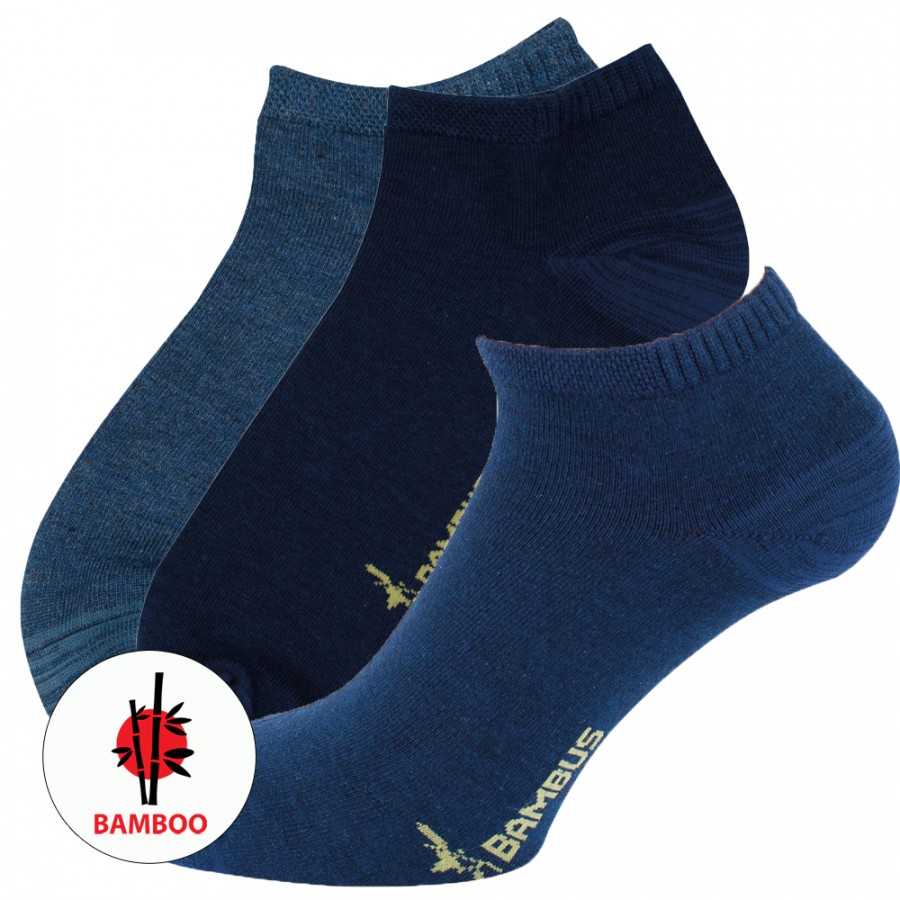 Kvalitní bambusové unisex SNEAKER ponožky RS