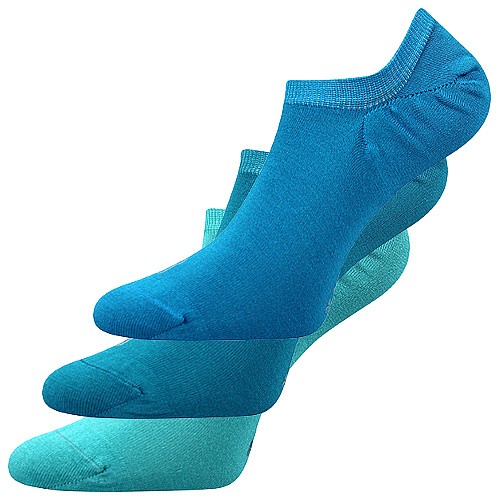DEXI kotníčkové jednobarevné ponožky Lonka