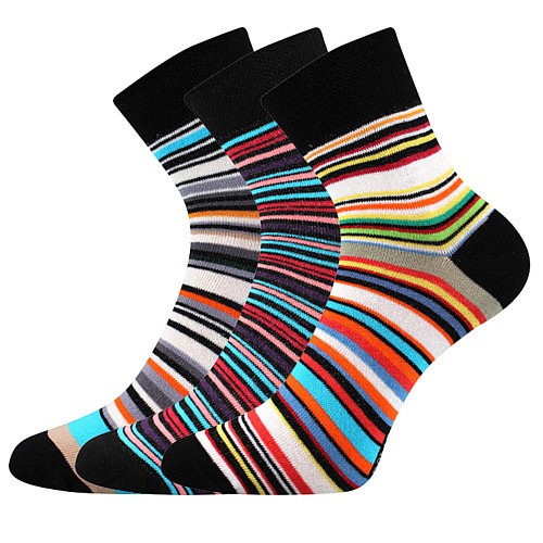 JANA dámské barevné ponožky - MIX 53
