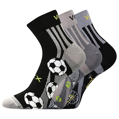 ABRAS sportovní vzorované ponožky Voxx