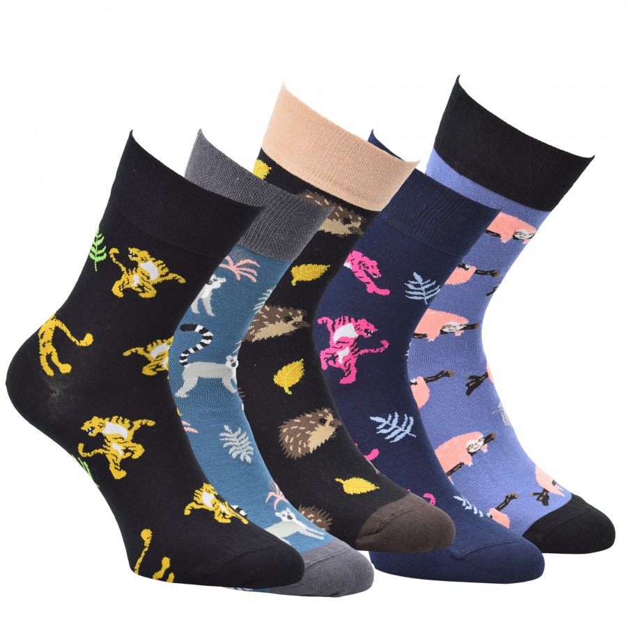 ZOO dámské i pánské barevné veselé ponožky OXSOX