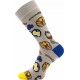 WOODOO barevné ponožky Lonka - SNÍDANĚ - 1 pár EXTRA