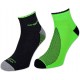 NEON kotníkové sportovní ponožky s froté chodidlem TRENDY SOCKS