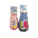 BOTIČKY dětské barevné ponožky s gumovou podrážkou TRENDY SOCKS
