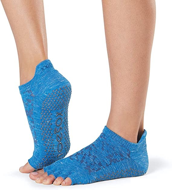 LOW RISE bezprstové protiskluzové ponožky ToeSox - LAPIS