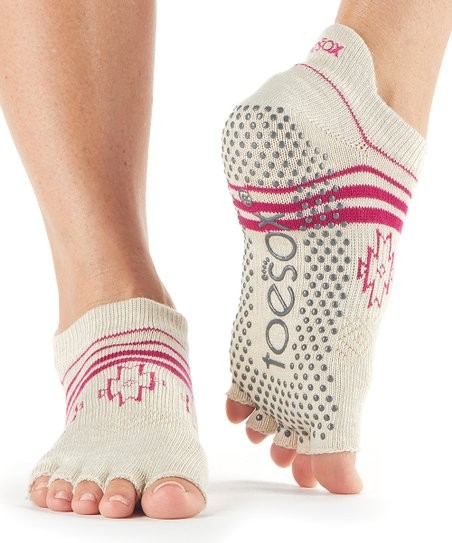 LOW RISE prstové protiskluzové ponožky ToeSox - RITUAL