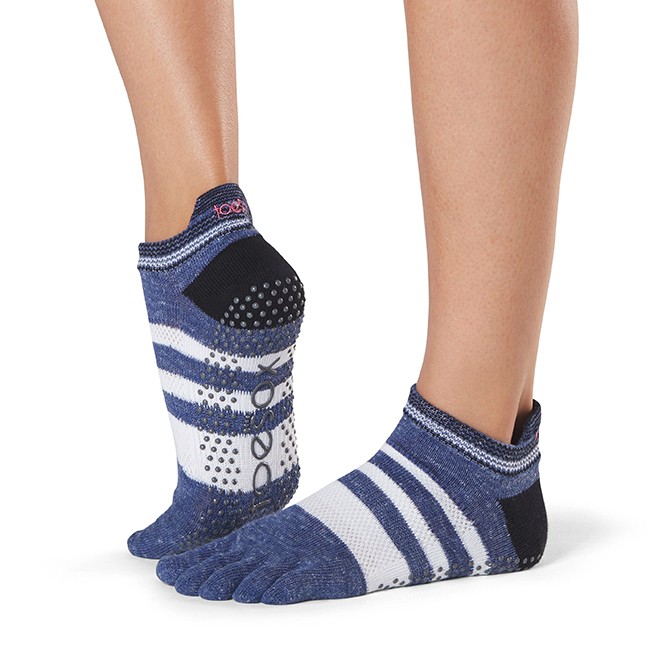 LOW RISE prstové protiskluzové ponožky ToeSox - ICONIC