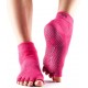 ANKLE nízké ABS bezprstové ponožky ToeSox - FUCHSIA