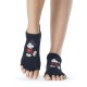 LOW RISE bezprstové protiskluzové ponožky ToeSox - CLASSIC MICKEY DISNEY