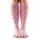 CASUAL KNEE HIGH prstové podkolenky ToeSox - CHERRY BLOSSOM