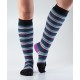 CASUAL KNEE HIGH prstové podkolenky ToeSox - PURPLEHAZE