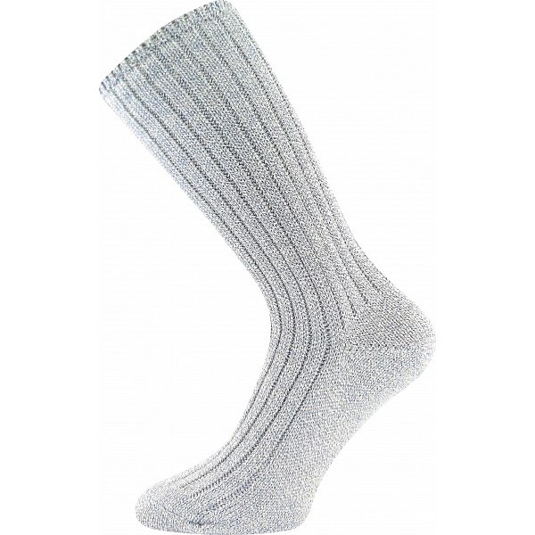 JIZERA zimní žebrované ponožky se zdravotním lemem Boma