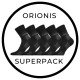 ORIONIS SUPERPACK 5párů antibakteriální merino ponožky se stříbrem Voxx