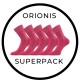 ORIONIS SUPERPACK 5párů antibakteriální merino ponožky se stříbrem Voxx