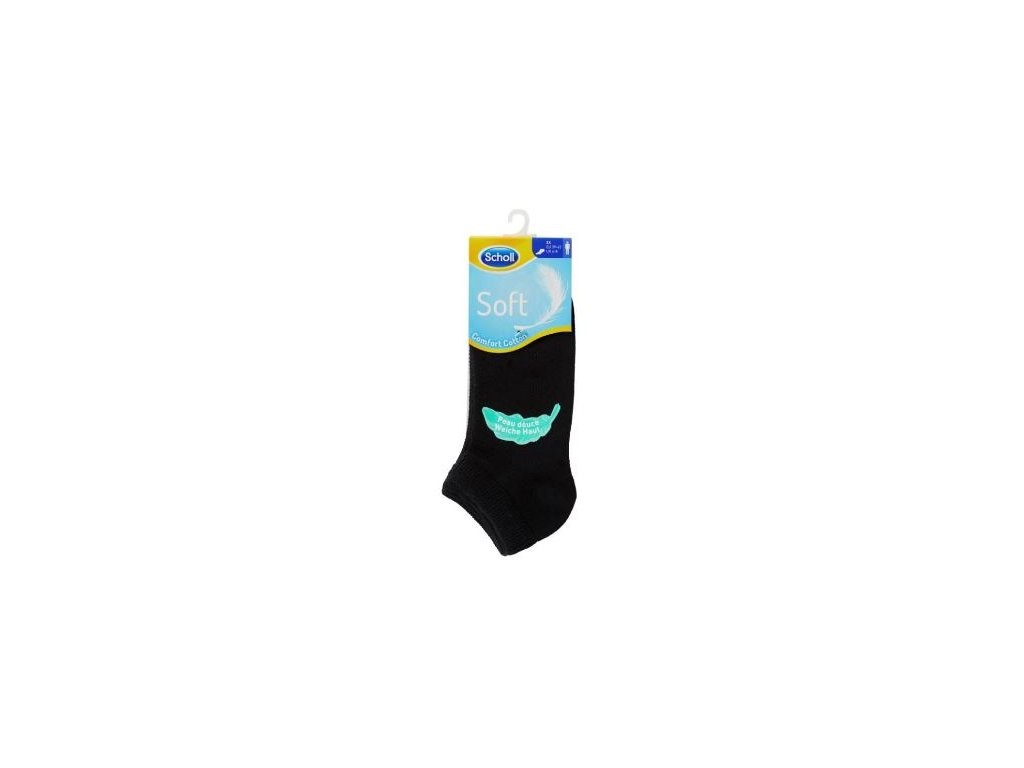 P0_0330 SOFT SNEAKER kotníkové bavlněné ponožky Scholl