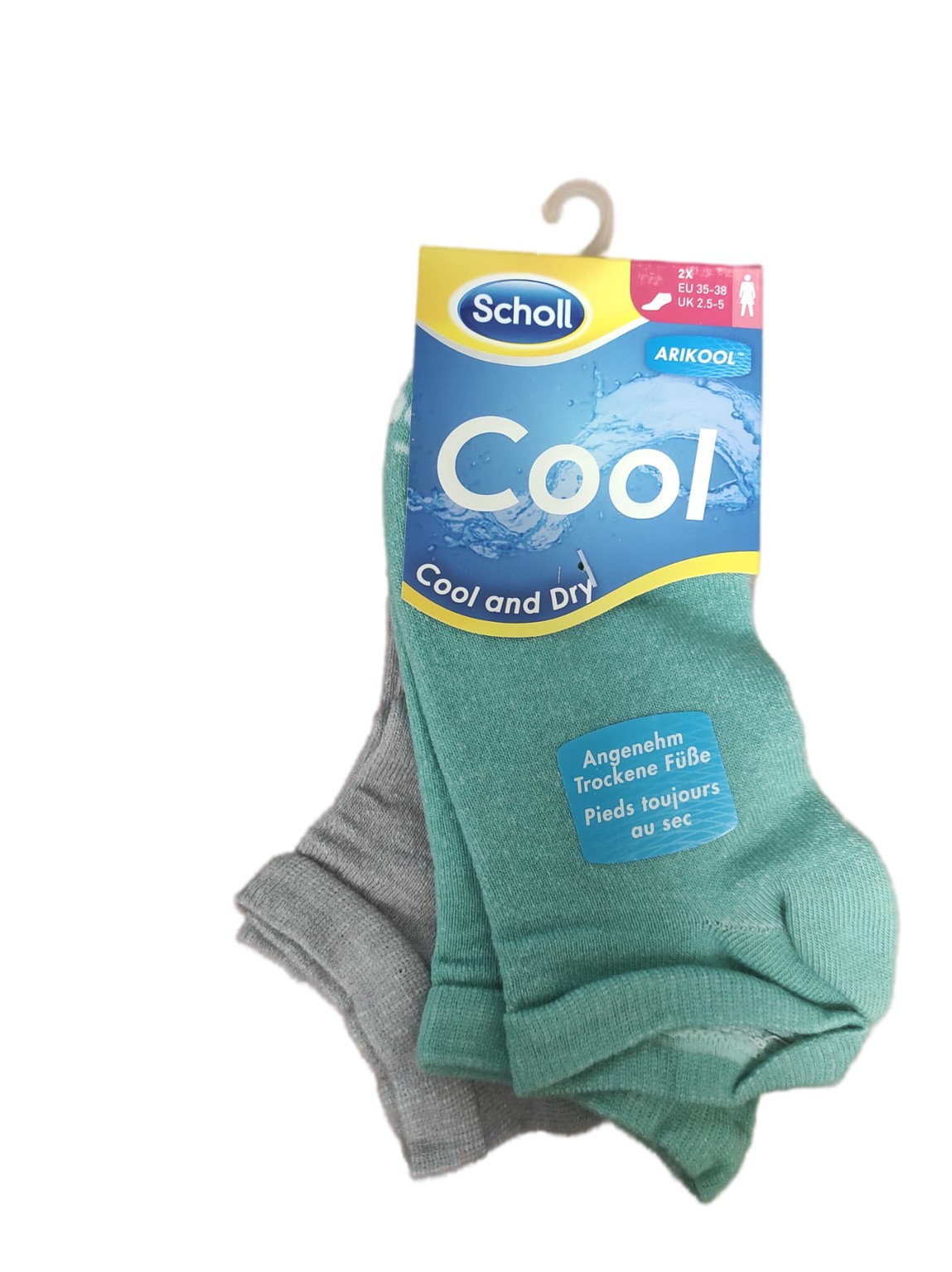 P0_0312 COOL DUO SNEAKER kotníkové bavlněné ponožky Scholl
