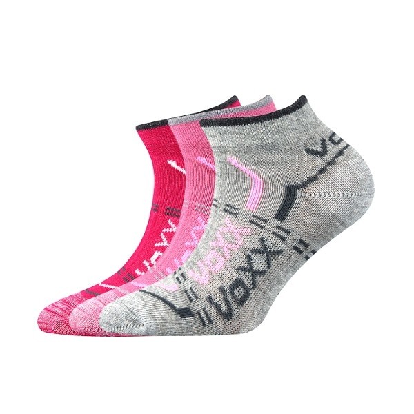 REXÍK 01 dětské sportovní kotníčkové ponožky Voxx