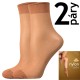 NYLON SOCKS 20 DEN punčochové ponožky Lady B - 12 párů