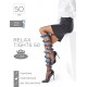 RELAX tights 50 DEN kompresní punčochové kalhoty Lady B